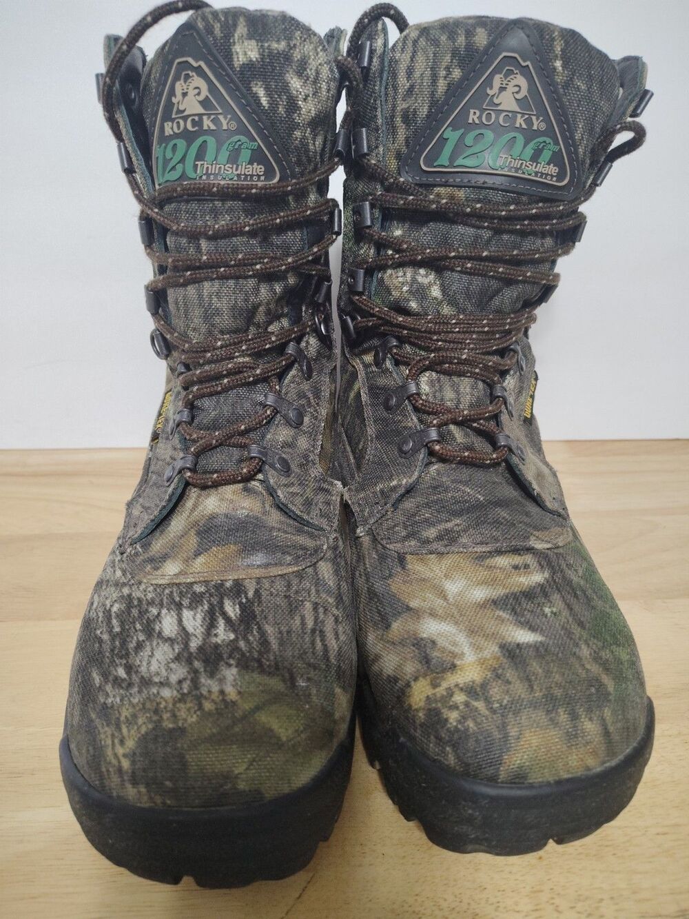 Rocky Camo Bear Trax Series 8973 Gore-Tex  Boots Mens 8.5 W 1200 gr. Insulated - Picture 11 of 16